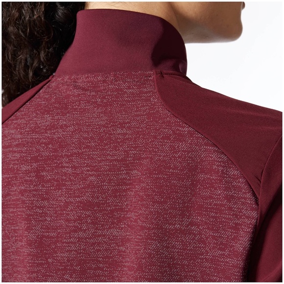 adidas Women's Supernova Storm Running Jacket - Maroon - Size Small - Picture 4 of 6
